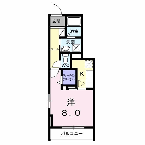 フレーズ ブランシェの間取り
