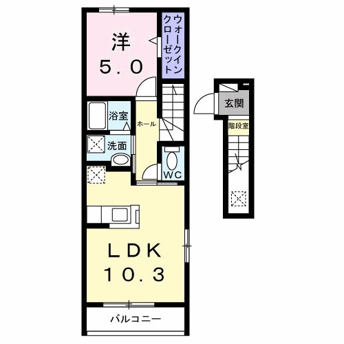 フレーズ ブランシェの間取り