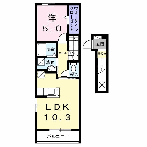 フレーズ ブランシェの間取り