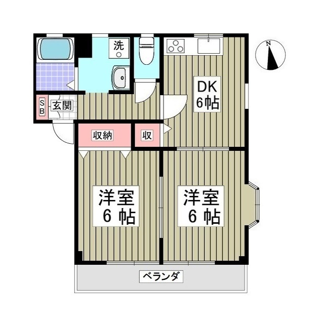 エクセレントCの間取り