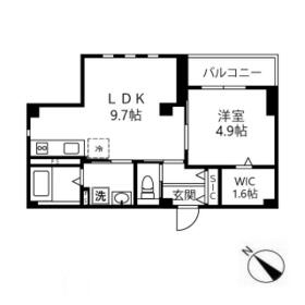 クレスト下北沢の間取り
