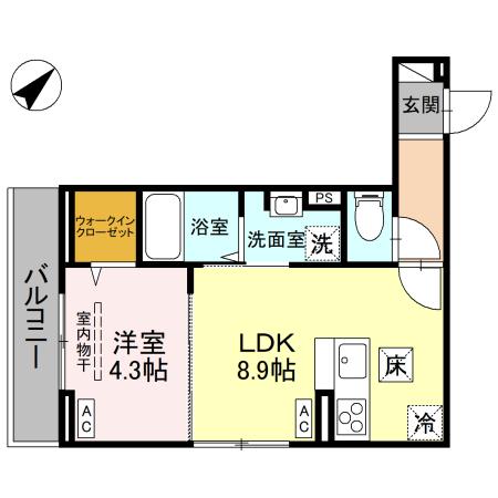 2/4 間取