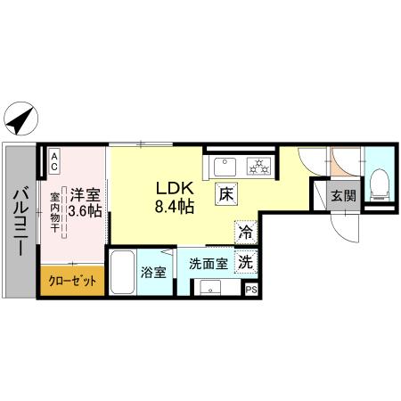 2/4 間取