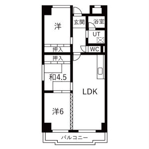 2/2 間取