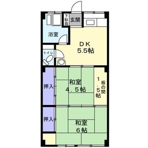 シティハイム船橋の間取り