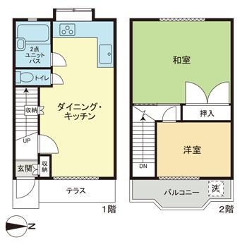 ローズガーデンテラスの間取り