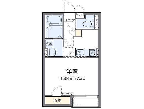 レオネクストNAGOMIの間取り