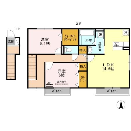 ソレールの間取り