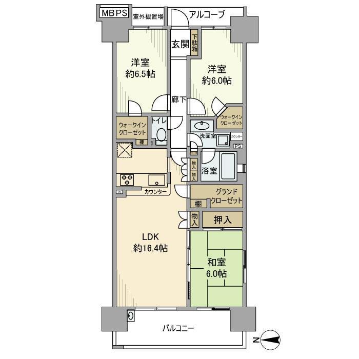 亀戸レジデンスの間取り