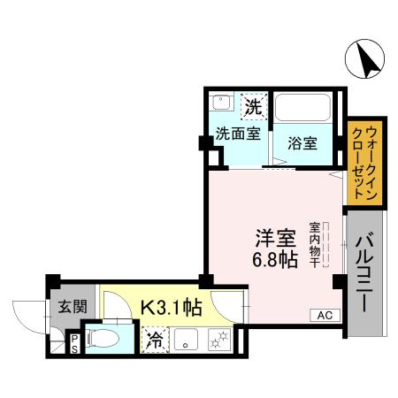 LUSSO VITA(ルッソ ビータ)の間取り