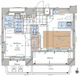 コンシェリア南麻布 TOKYO PREMIUM WESTの間取り