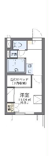 レオパレスルフナの間取り