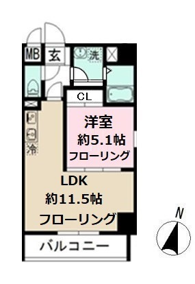 ミリアビタNo.33の間取り