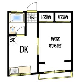 若木グランドコーポの間取り