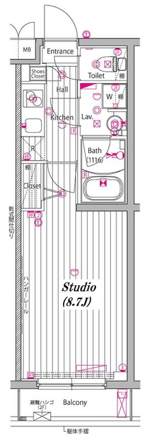 ガーラ・ヴィスタ練馬の間取り