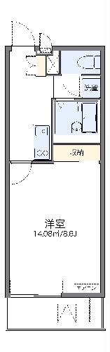 レオネクストポラリスⅠの間取り