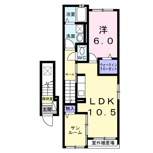 サントゥールの間取り