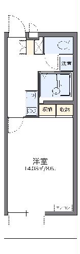 レオネクストLUCE高松の間取り
