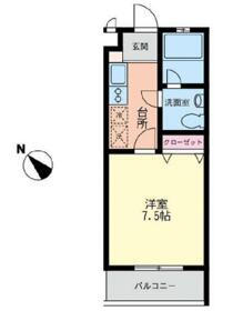 シャレー21の間取り