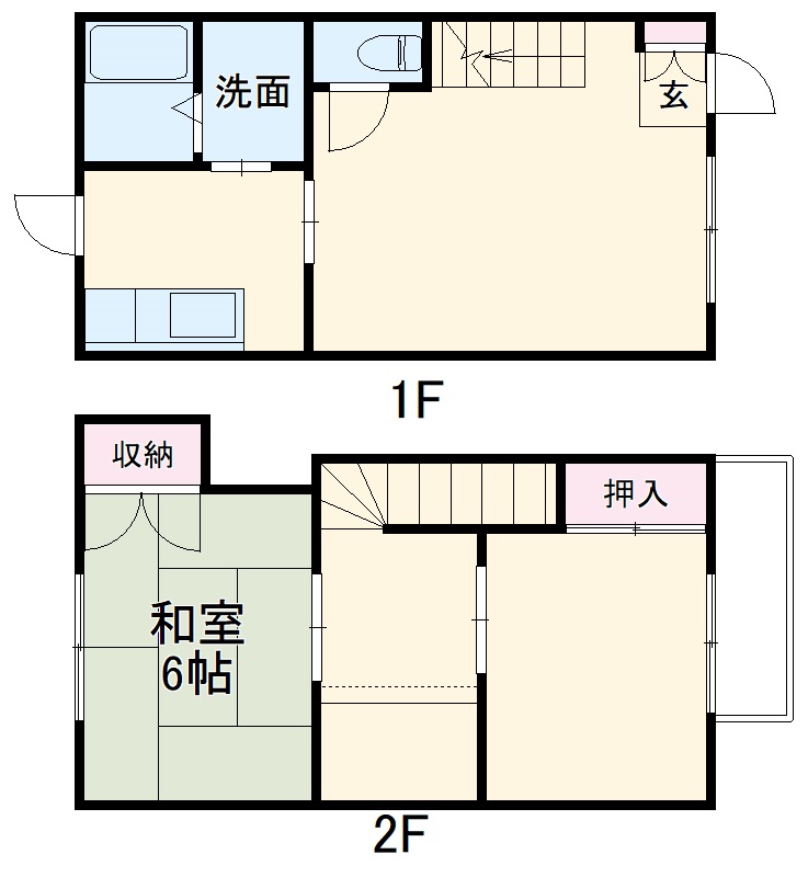 Kタウンの間取り