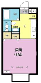 コーポリモージュの間取り