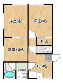 サンハイツAの間取り