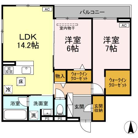 (仮称)沼津市共栄町分譲賃貸PJの間取り