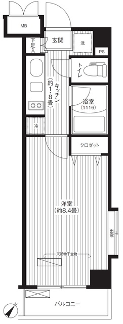 ステラメゾン荻窪の間取り