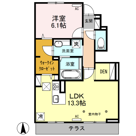 トーラス沃宮の間取り