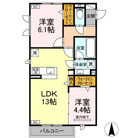 2/6 間取