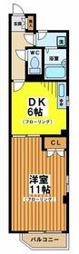 マイスタークエーレ西新宿の間取り
