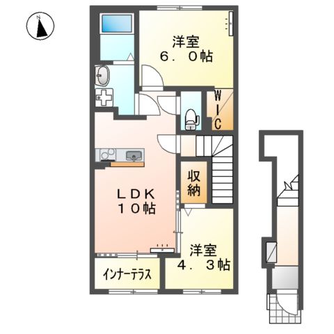 レオーネ黒田の間取り