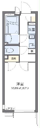 レオネクストCOZYの間取り