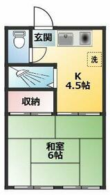 日東住宅二号館の間取り