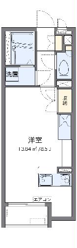 レオネクストアミーゴの間取り