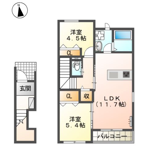 CEDAR RBの間取り