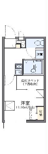 レオパレスさくらの間取り