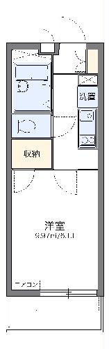 レオパレスガイアの間取り