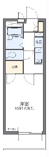 レオパレスグランシャリオの間取り