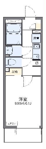 レオネクストサンサーラの間取り