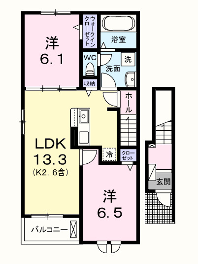 プティ ボヌールの間取り