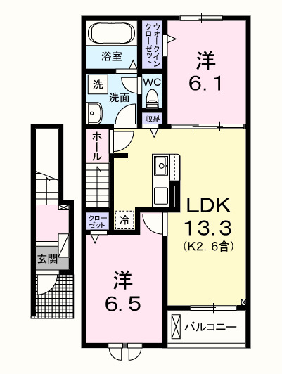 プティ ボヌールの間取り