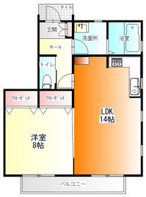 グランシュマンHの間取り