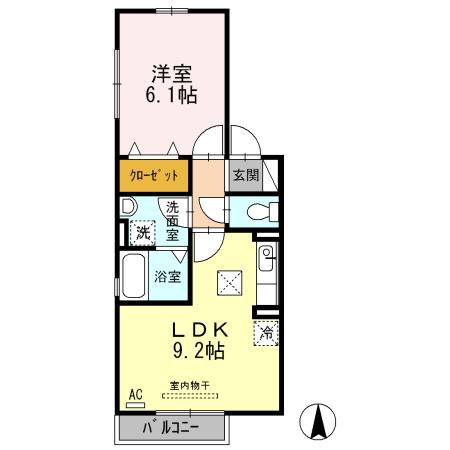 プランドール宮根台の間取り