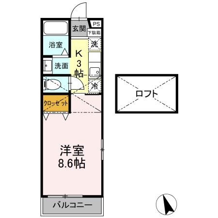 ウイングの間取り