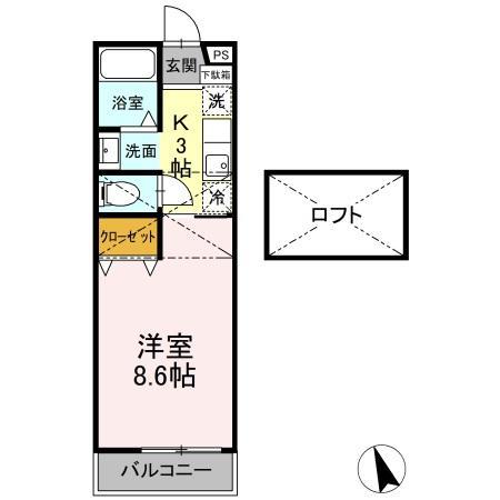 ウイングの間取り