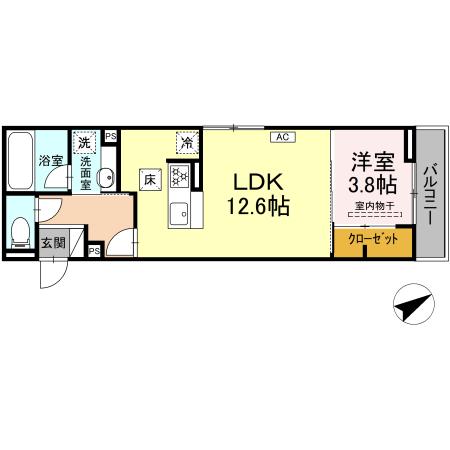 パプリカVIの間取り