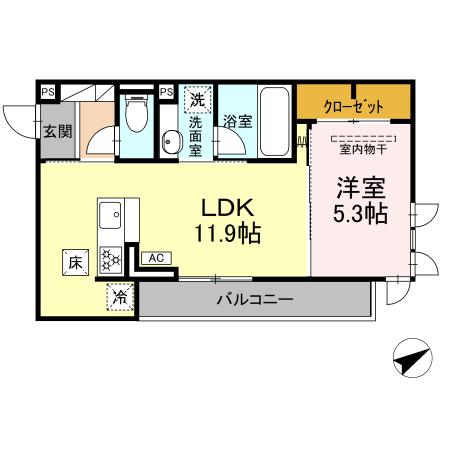 パプリカVIの間取り
