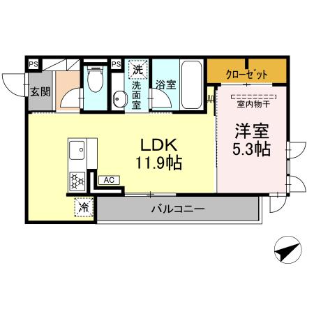 パプリカVIの間取り