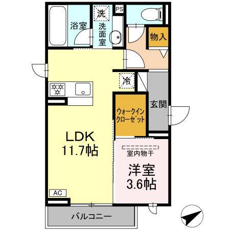 パプリカVIの間取り